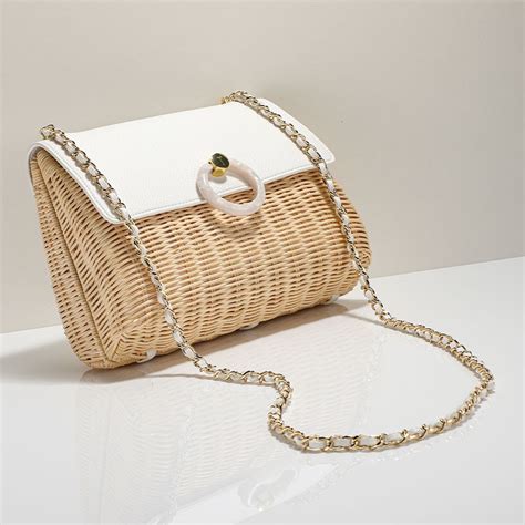 ted baker wicker bag.